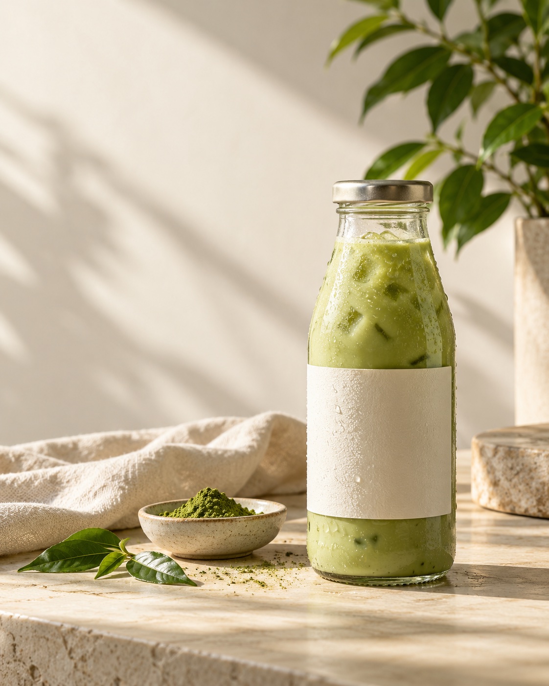 Botol matcha Sora untuk contoh pesanan Dita